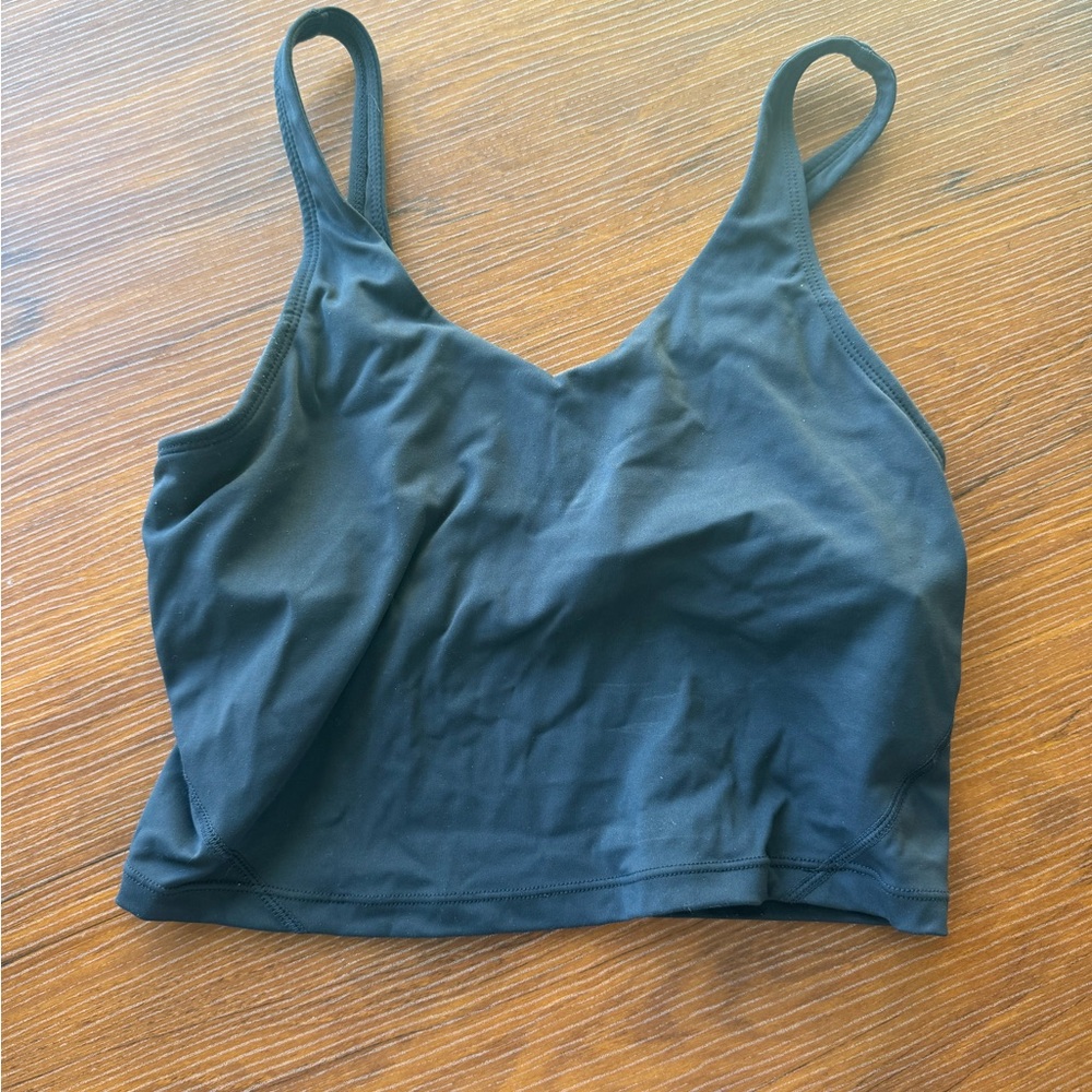 LuluLemon align tank charcoal